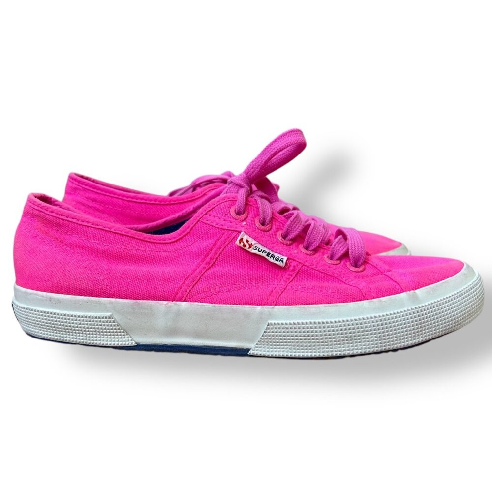 Superga Cuto Classic Hot Pink Shoes Sneakers 2750 Canvas